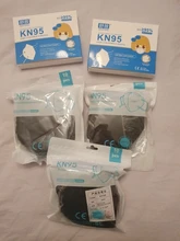 KN95 chico máscaras niños Mascarillas más grueso KN95 polvo máscara protectora boca FFP2 respirador FFP3
