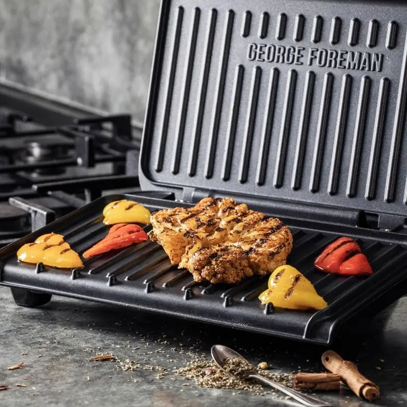 George Foreman Combo Nonstick Contact Grill & Griddle 