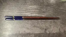 Wooden Chopsticks Cherry Tableware Long Vanzlife No-Slip Pointed Creative
