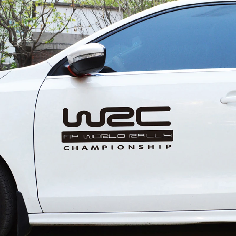 Виниловая эмблема WRC гоночная Спортивная наклейка дверь автомобиль для Ford Focus Cruze