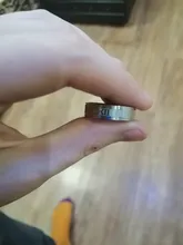 Letdiffery-anillo de acero inoxidable para hombre y Mujer, sortija con números romanos, Color dorado, para motorista