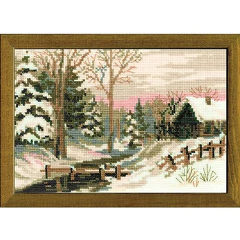 

919 set for embroidery Riolis 'Winter fairy', 21*15 cm