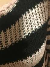Long Sweater Pullover Jumpers Punk Knittop Gothic Striped Spring Cool Thin Male Man Slit