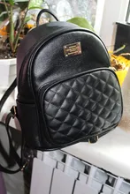 De las mujeres de la moda pequeña mochila chicas mochilas negro mochilas para mujer moda para chicas mujer bolsas mochila cuero bolso Negro Bolsa de la escuela