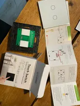 Glass-Panel Controler Remote-Switch Wall-Light Home Automation 1-2-3-Gang Standard 1-Way