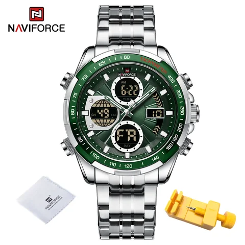 Top Brand Watches Mens Fashion Business Multifunction Waterproof Big Dial Day and Date Display Watch Relogio Masculino