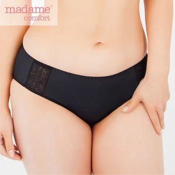 

Panties Women’s Underpants Briefs Madame Comfort 20591 Polyamide Elastane Cotton Lace Big Sizes + Women's Underwear Lingerie 50 XL 52 XXL Plus Size
