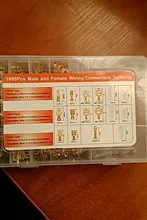 Connector Terminals-Sleeve Wire-Wrap Spade Crimp Insulated Male And