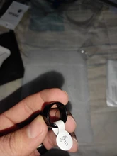 Anillo de titanio inoxidable para hombre y mujer, 8mm de ancho, negro, alta calidad, joyería de boda