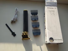 Cortadora de pelo eléctrica para hombre, afeitadora profesional de pelo Dragon Barber, sin cable, USB, 0mm