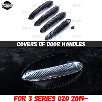 

Covers of door handles case for BMW 3 Series G20 2019- ABS plastic molding 1 set /5 pcs decoration car styling