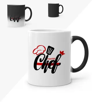 

Personalized Master Chef Magic Mug Cup-4