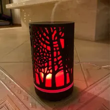 NMT 076 200ML Air Humidifier Essential Oil Aroma Diffuser Cold Mist Sprayer 7 Color LED