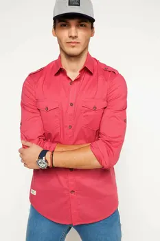 

DeFacto Man Summer Breathable Smart Casual Shirts Men Solid Color Long Sleeve Top Shirt Men Cotton Top Shirts-G5645AZ17SM