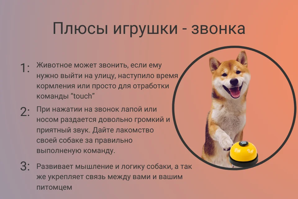 Интерактивные игрушки для собак звонок развивающие игрушки для собак колокольчик игрушки для собак щенков и домашних животных