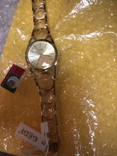 GEDI-Relojes de pulsera de cuarzo para mujer, accesorio de lujo, chapado en oro rosa, cristal elegante, 2020