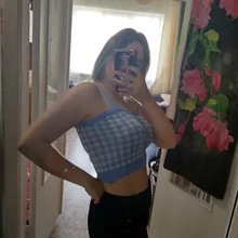 Simple Tops Camis Buttons Club Spaghetti Knitting Plaid HELIAR Sexy Women Solid Ladies
