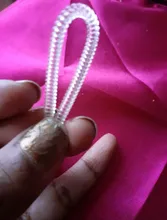 Diseño de Fashin, 10CM, 4 piezas, bricolaje, transparente, Vintage, espiral, tamaño del anillo, protector, reductor, herramientas y equipos de joyería