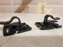 2 uds. Clip giratorio para tubo de beber, pinza para manguera de tubo de paja para beber, para bolsa de agua Camelbak