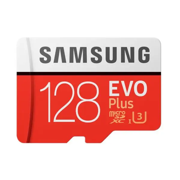 Micro SD карта Samsung EVO Plus MB MC128G 128 ГБ красный белый|Карты памяти| |
