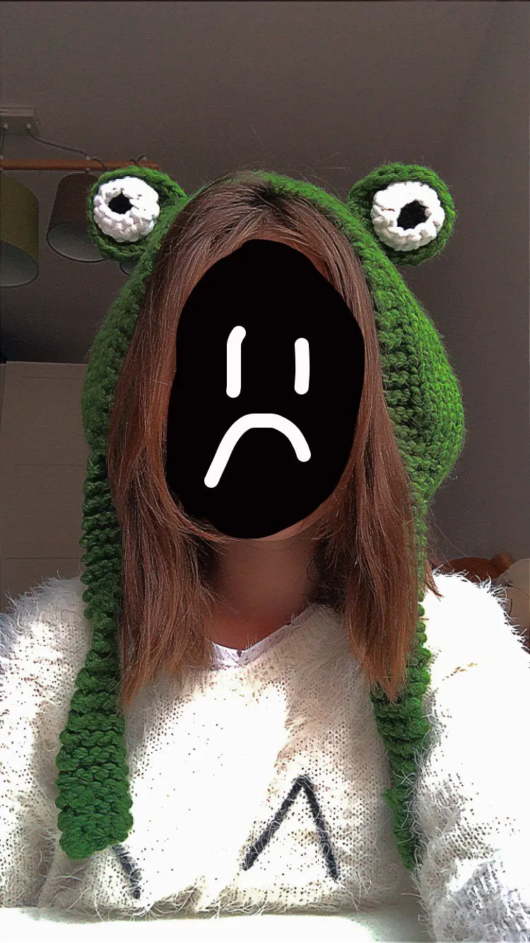 Fashion Frog Hat Beanies Knitted photo review