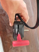 Palanca de estrangulación de aleación de 142cm y 56 pulgadas, cortacésped, interruptor de Cable de acelerador, Kit de manija de Control para cortacésped, herramientas de jardín