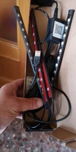 Tira de luces LED RGB para decoración de coche, luz de ambiente Interior con USB, Control remoto inalámbrico de música, múltiples modos