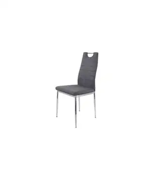 

Pack 6 chairs upholstered in fabric gray model Orense.
