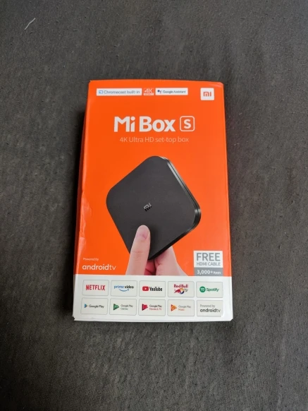 Xiaomi Mi TV Box S 4K HDR Android Google Assistant Remote Streaming photo review