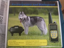 Dog-Training-Collar Shock Vibration-Sound Remote-Control Pet Electric Rechargeable Waterproof