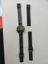 Correa de malla de acero para reloj DW, pulsera Universal ultrafina de Metal de 10-22mm