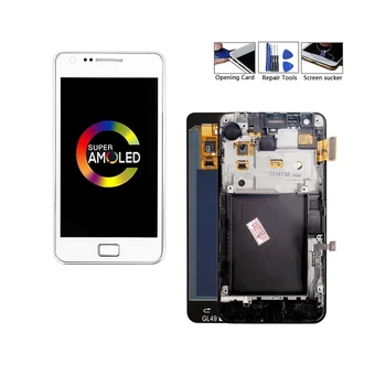

Display For Samsung Galaxy S2 | Color White | With Frame | A