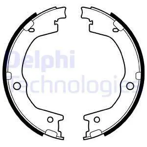 Колодки барабанные Kia Sorenta, Hyundai H-1 2.4-3.5/2.5CRDi 00 D
