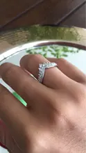 Anillo de amor de Zircón hueco para mujer, sortija de amor con nudo de lazo Chapado en plata para Dedo de árbol para pareja, joyería de compromiso para boda