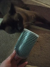 Comb Brush Cat-Product Cat-Massage Self-Groomer Corner Tickling The-Face with Rubs