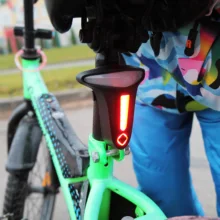 Cycling Taillight Bike-Accessories Sensoring Brake NEWBOLER USB LED for Auto-Star-Stop