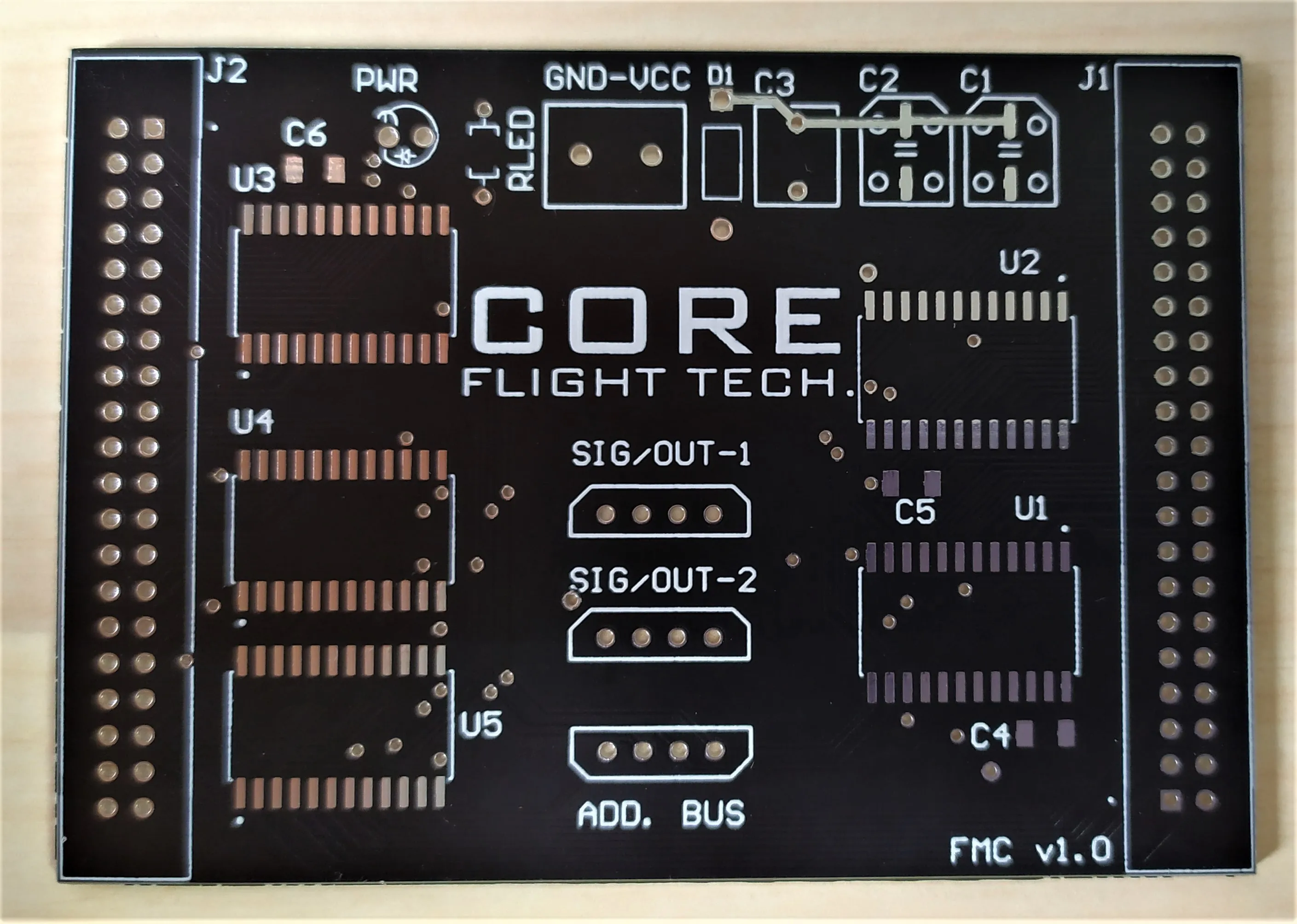 Плата ввода Flight Simulator для CORE B737 FMC/MCDU PCB