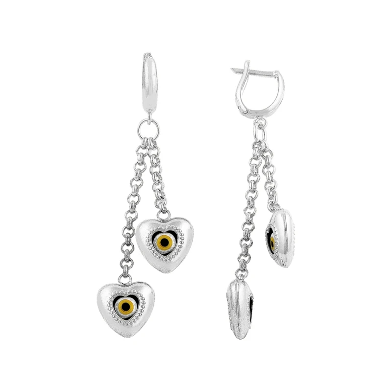 

Armagano Eyes Heart Earrings