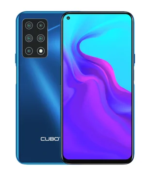 Перейти на Алиэкспресс и купить Смартфон Cubot X30, 5 камер s, 48 МП, пять камер, фронтальная камера 32 МП, 6 + 128 ГБ/8 + 256 ГБ, NFC, 6,4 дюйма, FHD + Google, Android 10