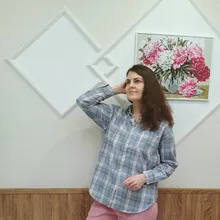 KarSaNy Boyfriend Oversized Shirt Plaid For Women Blouses And Tops Spring Loose Plaid