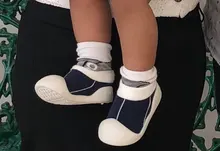 Bebé calcetines de niños niñas zapatos antideslizantes calcetines bebé suave suela de goma zapatos de bebé calcetines bebé antideslizante-calcetines con suela de goma