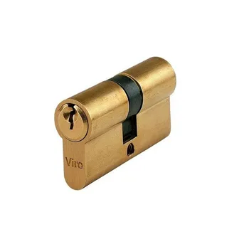 

VIRO 920.35 mortise Cylinder Double Contoured mm.100 C (50 + 50) Solid Brass