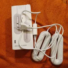 Youpin-secador de zapatos eléctrico portátil, esterilización de zapatos, desodorización, secado constante de temperatura, enchufe europeo