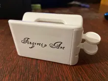 Nail-Powder Container-Box Recycle-Box with Small Spoon Two-Layers