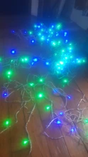 Christmas-Lights Led Garland Eu-Plug Outdoor 100m 220v 20m 50m 30m