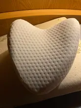 Almohada de algodón viscoso para dormir, cojín ortopédico para aliviar el dolor articular, ciática, espalda, cadera, muslo y pierna, espuma viscoelástica para el hogar