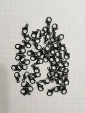 Conectores de gancho con cierre de langosta, 7 colores, 30 Uds., anillos de salto de círculo abierto, DIY, collar, pulsera, accesorios para hacer joyas, 100 Uds.