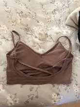 Yoga Fitness las mujeres las niñas deporte de algodón de moda de las mujeres Bra Tops transpirable deportes Yoga correr Sujetador Deportivo