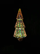 Lamp Light-Bulb Fireworks 3d-Decoration Edison Christmas-Tree Star Novelty Vintage E27 6w
