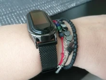 Correa para Xiaomi Mi banda 3 4 5 pulsera de acero inoxidable banda de reloj para Mi banda 5 4 3 muñeca correa de la correa de malla de relojes de la banda